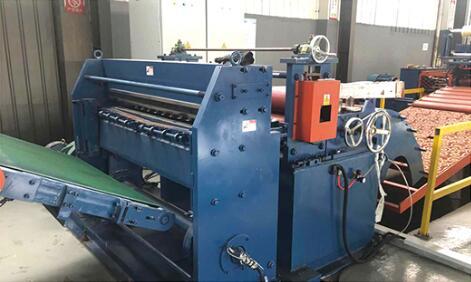 開平線剪床、定尺、糾偏部分