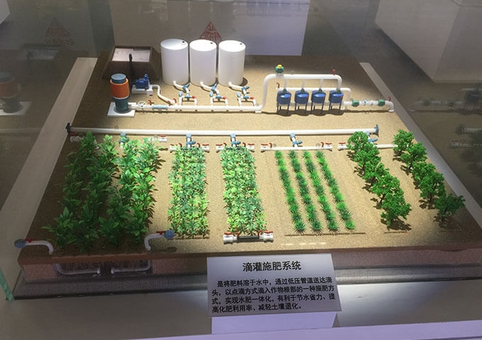 農業沙盤模型